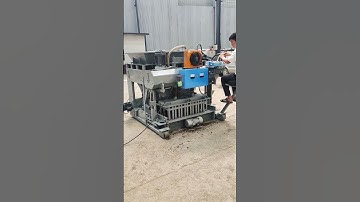 movable egg laying concrete hollow block laying machine for hollow blocks and solid bricks