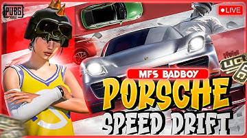 LIVE 🔥 Speed Drift Porsche Cars Collaboration Lucky Spin 🏎️ PUBG Mobile x Porsche