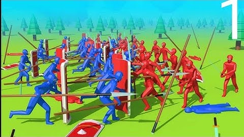 TOTALLY ACCURATE BATTLE MERGE -Walkthrough Gameplay Part 1  (iOS Android)