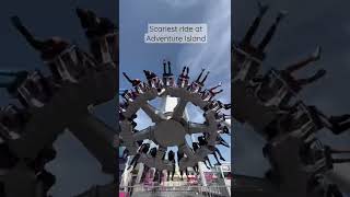 The scariest ride at Adventure Island #shorts