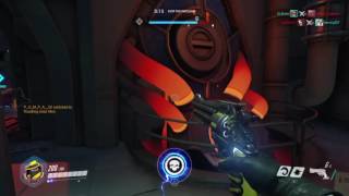 Insane McCree 720 MLG TRICKSHOT Triple Kill :0