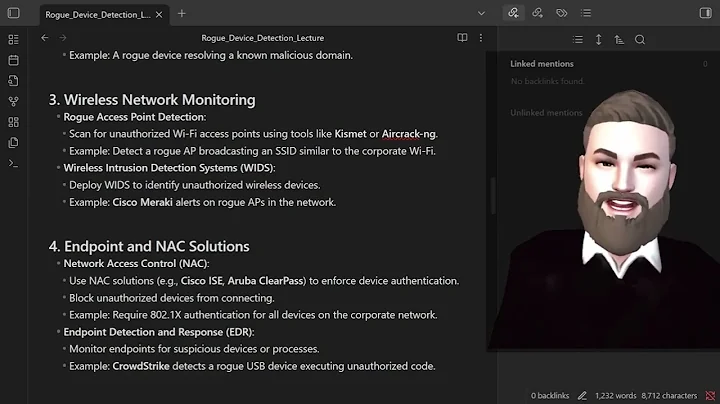 CySA+🔎🤖Rogue Device Detection Network Asset Discovery