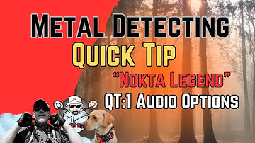 Nokta Legend Quick Tip: How-to Enable Both Headphone and Speaker Audio