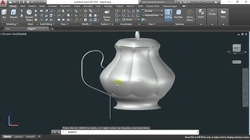 Week 12 AutoCAD 3D, Teapot Create, AutoCAD training The End