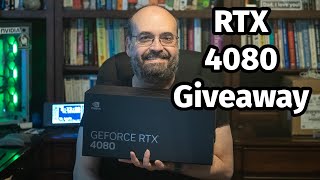 GTC 2023 GPU Giveaway (GTX 4080)