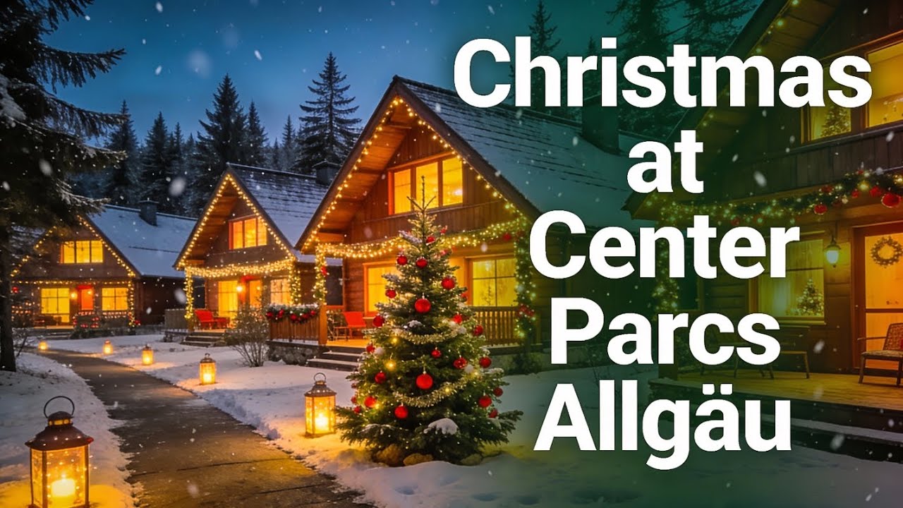 Cozy Christmas at Center Parcs Allgäu: Our Family Winter Getaway (2025)