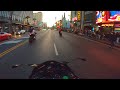 Riding my ninja h2 through hollywood