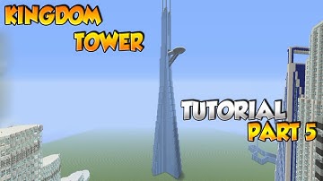 Minecraft Kingdom Tower Tutorial Part 5