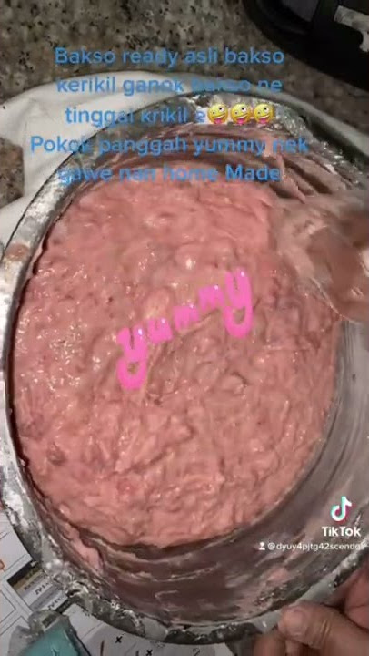 Bakso home Made ala chef abal abal