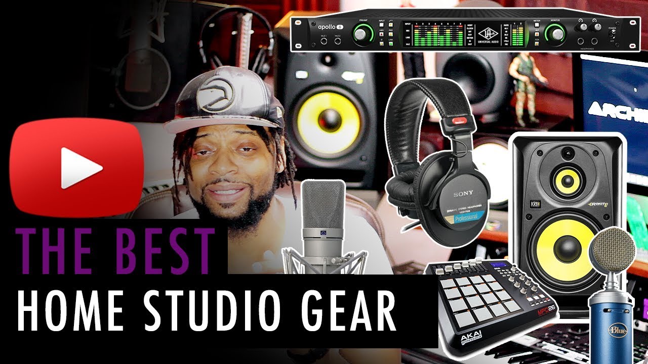 Top 6 Best Equipment for a Professional Home Studio for  Video