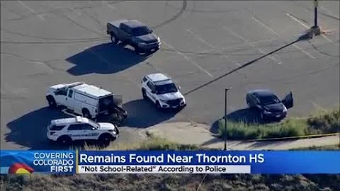 "Dated humans remains" found in open space in Thornton