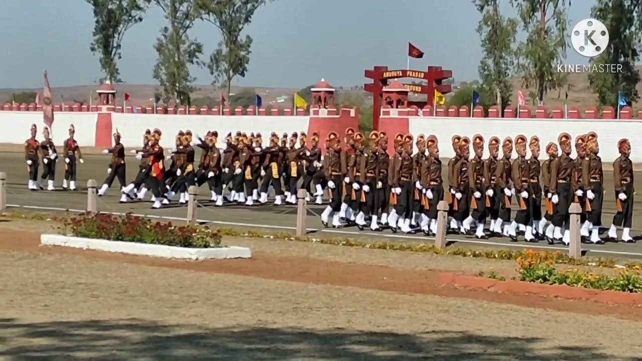 Mahar regiment kasam parade  passing out parade C 142POP 