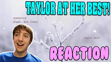 Taylor Swift REACTION! - evermore ft. Bon Iver