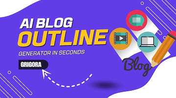 Generate Blog Outlines Instantly with Grigora AI