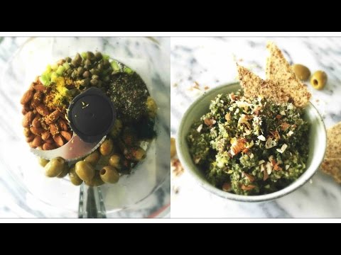 Vegan Green Olive Tapenade (Without Anchovies)