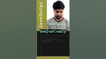 Set in javascript