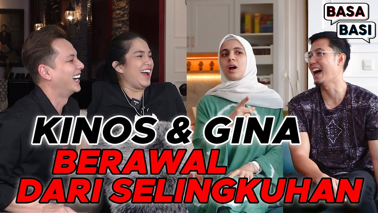 BONGKAR CERITA MASA LALU KINOS & GINA! USSY KERAM PERUT KARENA KETAWA