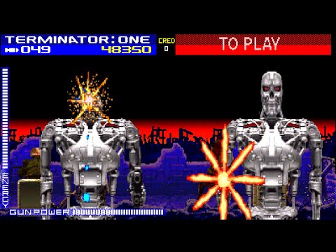 Terminator 2: Judgement Day Longplay (Arcade) [4K]