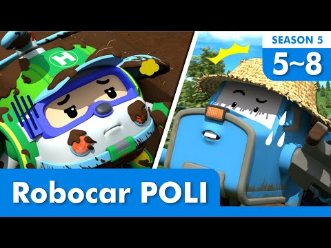 Robocar POLI Season 5 Clip Episodes│5~8 Clip Episodes Full Ver.│Robocar POLI TV