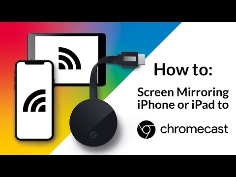 Screen Mirroring iPhone or iPad to Chromecast
