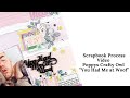 You Had Me at Woof | Scrapbook Layout Process Video | ScrappyNerdUK | Ad