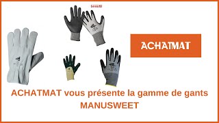 Gants anti coupure en latex Manusweet, Haute résistance