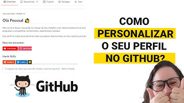 Como personalizar seu perfil no github (readme)
