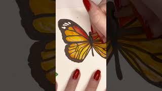 Filling a Page With One Color: ORANGE #art #color #drawing #artist #sketch