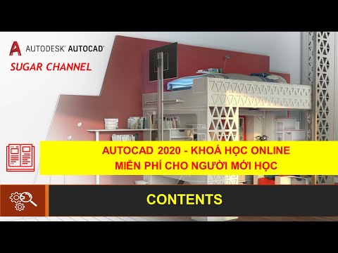 AUTOCAD 2020 – KHÓA HỌC ONLINE MIỄN PHÍ CHO NGƯỜI MỚI HỌC | SUGAR MEPF