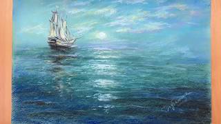 Содержание урока по рисованию сухой пастелью морского пейзажа Содержание урока по рисованию сухой пастелью морского пейзажа