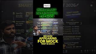 Part 2 : When Should I start Attempting CAT MOCK !#cat2026 #mocktest #shortsfeed #shorts