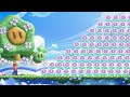 What if Mario uses 999 Bubble Flower&#39;s in Super Mario Bros. Wonder?