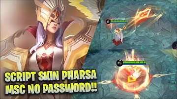 Script Skin Pharsa MSC Hierophant Full Effect Voice No Password!!