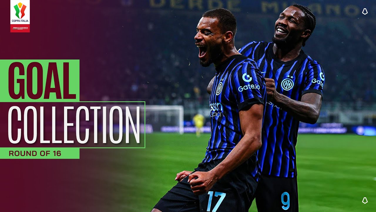 GOAL COLLECTION | All the goals from the Round of 16 | Coppa Italia Frecciarossa 2025/26