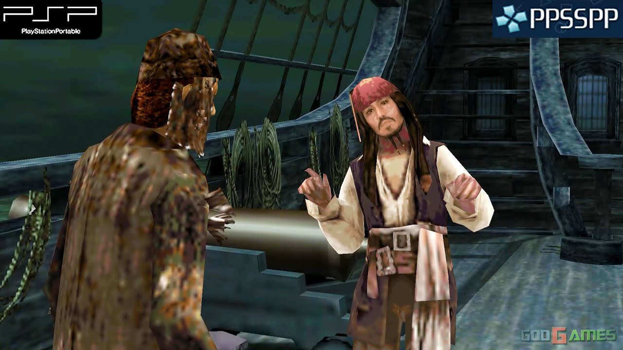 Pirates of the Caribbean: At World's End - PSP Gameplay 1080p - YouTube