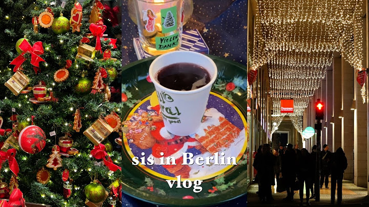 [Berlin vlog] 베를린의 크리스마스 마켓🎄라우쉬에서 궁극의 디저트🍫 연말에는 두스만❤️ 오랜만에 슈바인학센🍖 클래식하게 보내는 연말✨