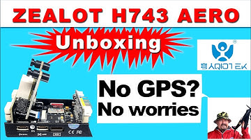 Qio-Tek Zealot H743 Aero flight controller. No GPS? No worries!
