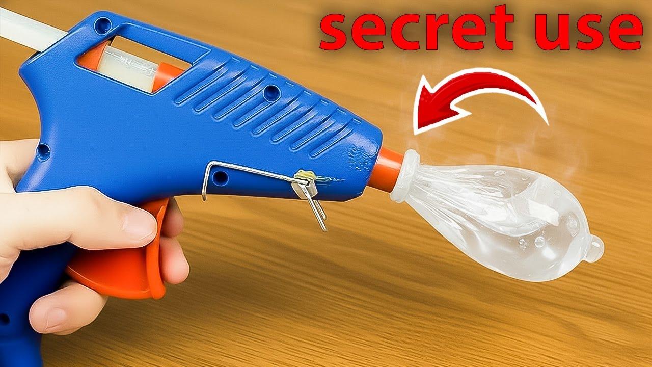 Просто влейте горячий клей в форму для презерватива! Результат этого самодельного изобретения вас ш