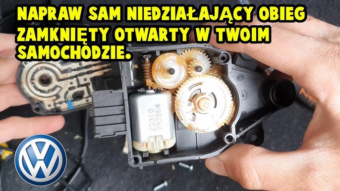 How to remove air flow flap positioning motor V71 ServoMotor VW Golf Mk4,  Bora, Jetta, Skoda Octavia 