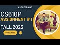 CS610P Assignment 1 Solution Fall 2025 | CS610P Assignment 1 Solution 2025 | KST Learning