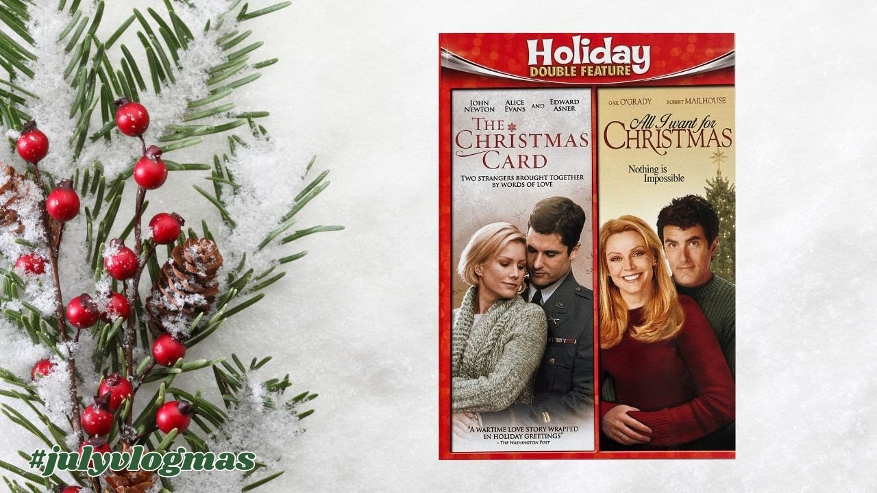 The Christmas Card / All I want for Christmas DVDs