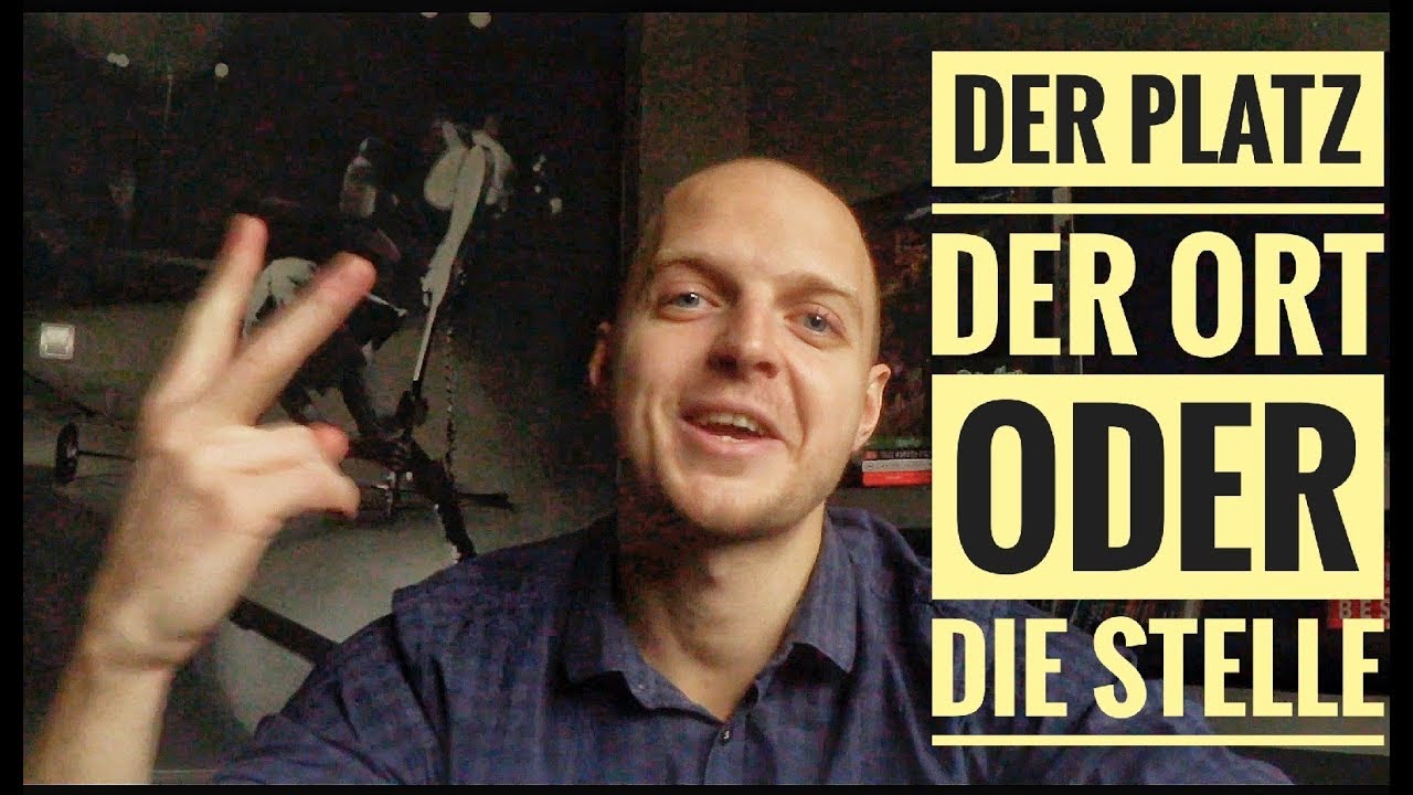 Говори как носитель: Platz, Ort oder Stelle? Ab wann oder seit wann? Deutsche Wörter lernen!