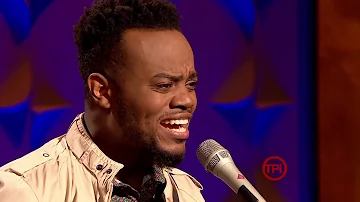 Travis Greene singing "You Waited"