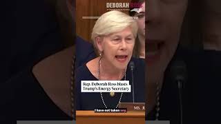 Rep. Deborah Ross Blasts Trump's Energy Secretary