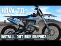 How to  install dirt bike graphics