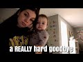 Saying Goodbye To Our Kids For a Little While l Teen Mom Travel Vlog