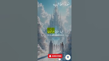 اكتب شيء تؤجر عليه 🤍 🤲🏻 #quran #اسلام #قرآن #راحة_نفسية #سورة_الغاشية