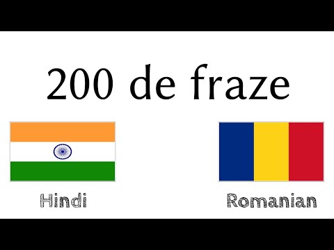 200 de fraze - Hindi - Română
