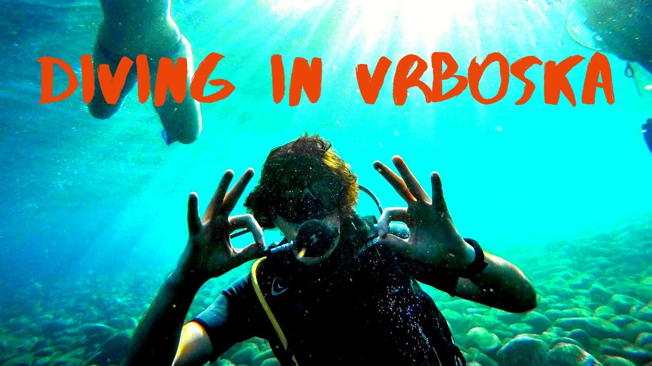 Scuba Diving off a Croatian Island Hvar Divers Vrboska Fostered