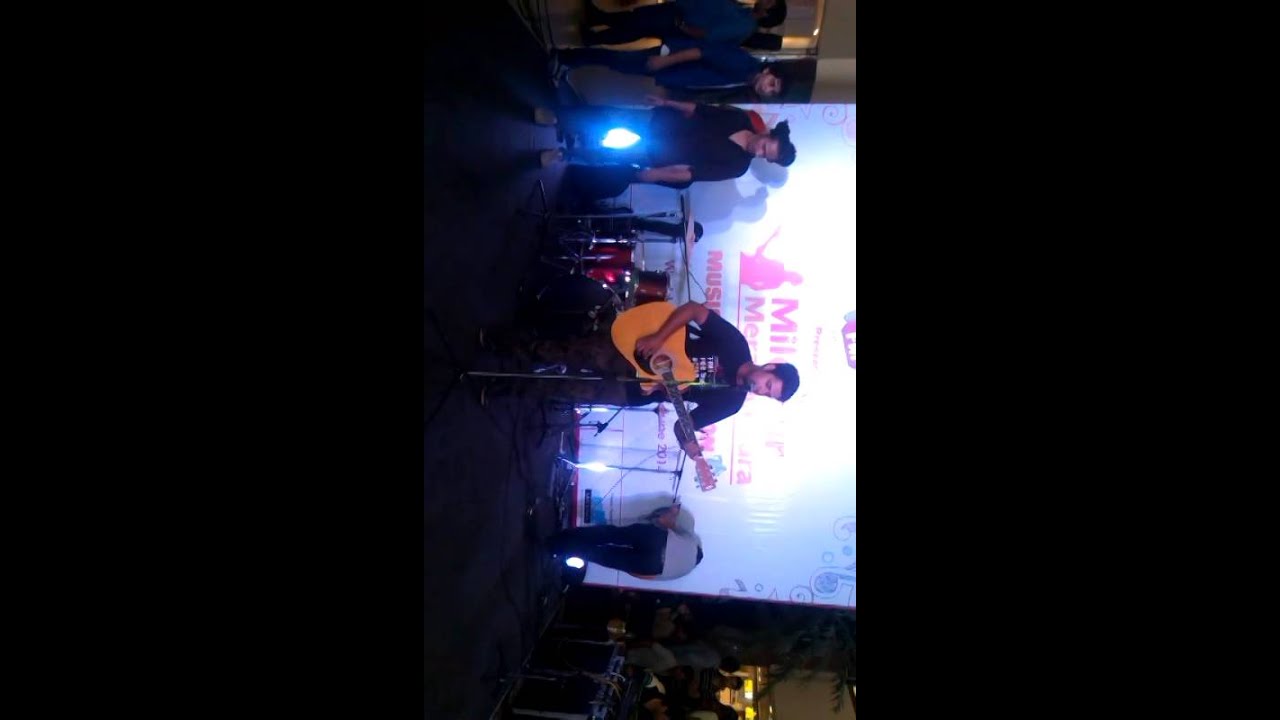 Performing tum hi ho on worlds music day unplugged molotov